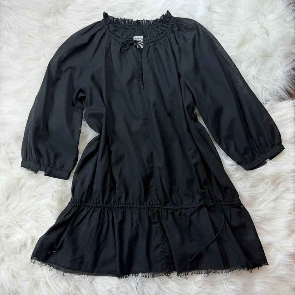 Converse black dress